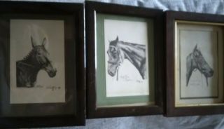 Vintage Racehorse Prints