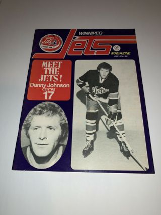Winnipeg Jets Wha Early 1972 Game Program Vs York Raiders/ Newspaper Article