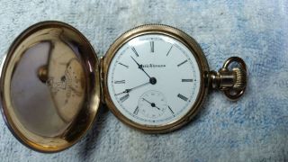 Antique Seth Thomas Pocket Watch - Runs