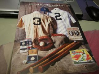 2012 York Yankees Yearbook