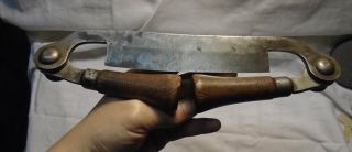 Antique C.  E.  Jennings Folding Drawknife No.  6 Patented Feb 20 1906 6 