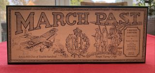 Metal Hand Painted Set Of Figures - March Past - Royal Flying Corps - Ltd Edition