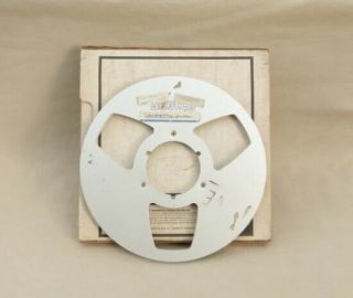 Vintage Scotch Metal Tape Reel - Empty 10.  5 Inch Reel - Reel - To - Reel Audio Tape