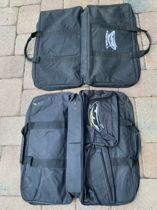 2vintage - Jt Paintball Gun / Marker Soft Carrying Case Transport Carry Gear Bag