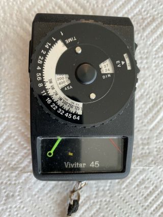 Vivitar 45,  Vintage Camera Light Exposure Meter