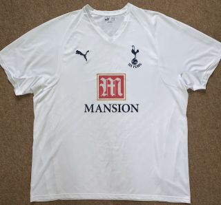 Tottenham Hotspur 2007 Xxl 125 Years Football Shirt Puma Vintage Spurs Mansion