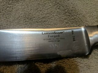 Vintage Lamson Sharp Carving Knife No 745 10 Inch Blade 2