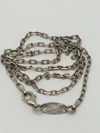 Vintage Sterling Silver Chain / Necklace Approx 18” 4.  3 Grams