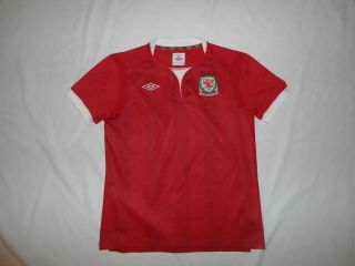 Vintage Wales Umbro Football Shirt Size X Small