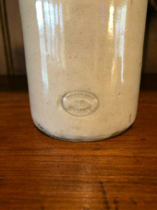 Vintage Biscombe ' s Ginger Beer Stoneware Bottle 3