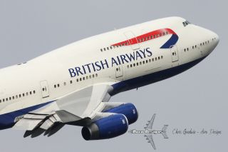 British Airways Boeing 747 Engraved Rolls Royce Jet Engine Blade 2