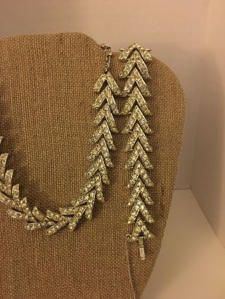 Vintage Sarah Coventry Dazzling Necklace And Bracelet Set 3