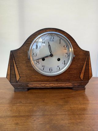 Vintage Haller Germany Mantle Clock,  Good Order.