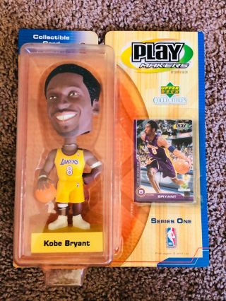 2001 Nba Upper Deck Playmakers Kobe Bryant Lakers All - Star Bobblehead