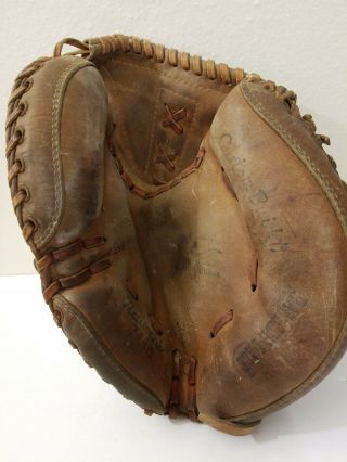 Vintage 1960’s Era Baseball Catchers Mitt Glove National Sporting Goods,  Rht