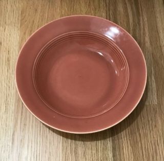 Vintage Homer Laughlin Harlequin Rose Deep Plate Soup Plate