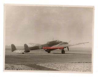 Ww2 Raf Handley Page Hampden Aircraft At Hemswell Photo 1939.  1