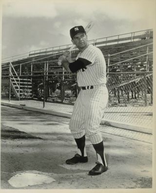 1966 Press Photo Team Issued Image Bobby Richardson Of The York Yankees