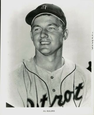 Undated Press Photo Team Issued Image Al Kaline Of The Detroit Tigers
