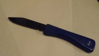 Vintage Degen Pocket Knife - Solingen Germany (blue)