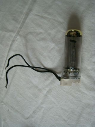 Vintage Ge Projector Lamp Bulb Dak 500 Watts 120v/used