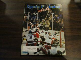 Sports Illustrated March 3 1980 Usa Hockey