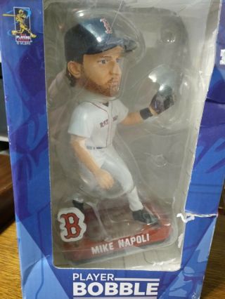 Boston Red Sox Mike Napoli Getbeard Bobblehead Forever Collectible Bobble Head