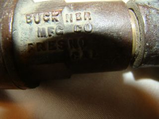 Vintage Buckner Very Large Solid Brass Orchard Sprinkler Head Patent No 2160121 3