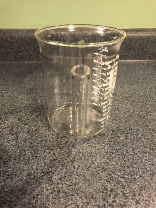 Vintage Catamount Glass Gravy Fat Separator Beaker 4 cup 32 Oz 900 ml 3