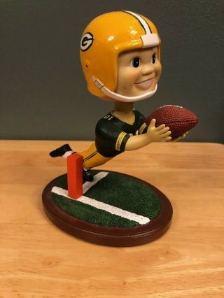 Green Bay Packers " Touchdown " Bobblehead Nodder Memory Company Limited Edition