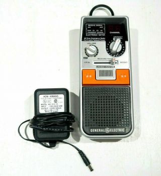 Vintage Help Ge Emergency 3 - 5900 Full Power 40 Channel Cb Radio 2 - Way