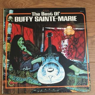 Vintage Double Lp: " The Best Of Buffy Sainte - Marie ",  Vanguard,  Gatefold.  1970
