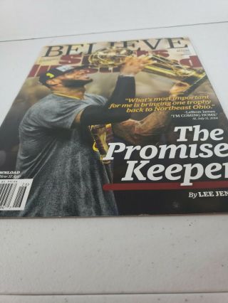 June 27 2016 Sports Illustrated LeBron James Cleveland Cavaliers Promise Keeper 2