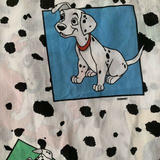 Vintage 101 Dalmations twin flat sheet and Fitted Sheet 2