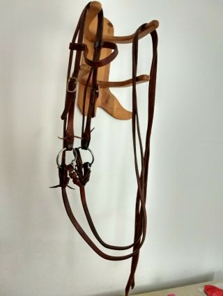 Schutz Bros.  Vintage Headstall Bridle Set Pre - Owned Harness Leather Training