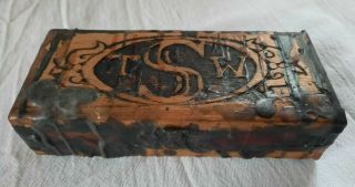 Haunted Antique Dybbuk Box From Estate Possibly Occult/macabre Old
