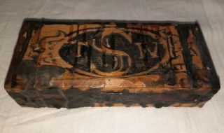 Haunted Antique Dybbuk Box from Estate Possibly Occult/Macabre Old 3