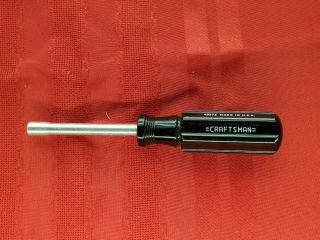 Vintage Craftsman 1/4 " Spinner Handle No.  43373 Made In The Usa