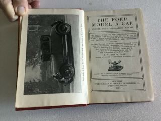 Ford Model " A " Car By Page