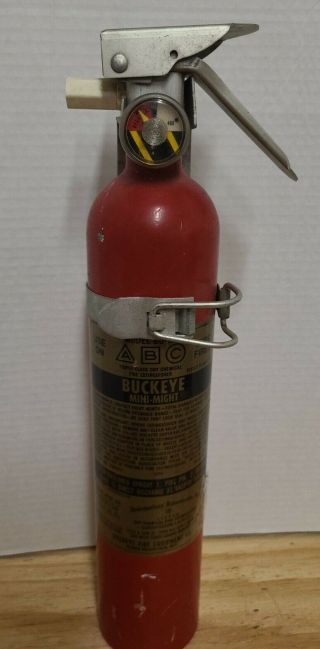 Vintage Buckeye Bu - 2.  5 - 2 Fire Extinguisher