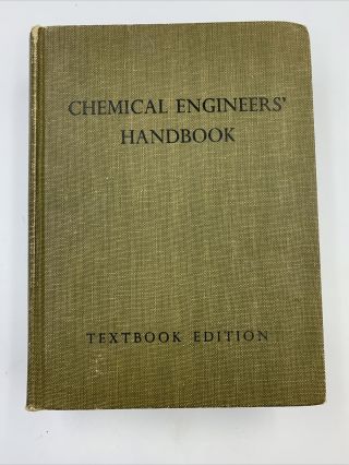 Vintage 1950 Book Chemical Engineers 