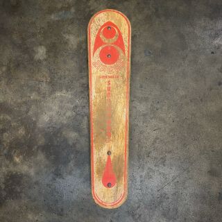 Vintage 1960’s Zipees Sidewalk Surfboard Skateboard