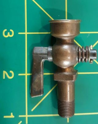 Vintage Imperial Brass Shut - Off Valve 2.  25 Inches Long.
