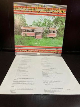 Daryl Hall/john Oates - Abandoned Luncheonette Vintage Vinyl Very Good