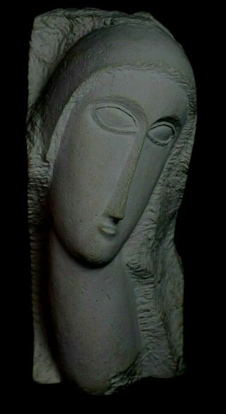 Vintage 1985 David Fisher Woman Sculpture / Bust By Austin Productions Inc.