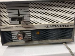 Vintage Lafayette Wireless Intercom Great Prop Made In Japan 99 - 4544