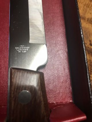 MAXAM Vtg 3 Piece Fork & Knife Set Precision Hollow Ground Fine Stainless Steel 3