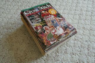 Complete Set Cross Stitch & Country Crafts By Better Homes Gardens - 59 Issues