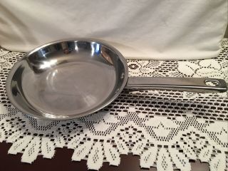 Vintage Jc Penny Home Stainless Steel Skillet Saute Pan 8 Inches