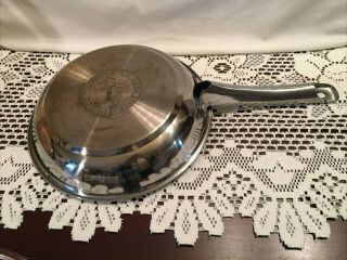 Vintage JC Penny Home Stainless Steel Skillet Saute Pan 8 Inches 3